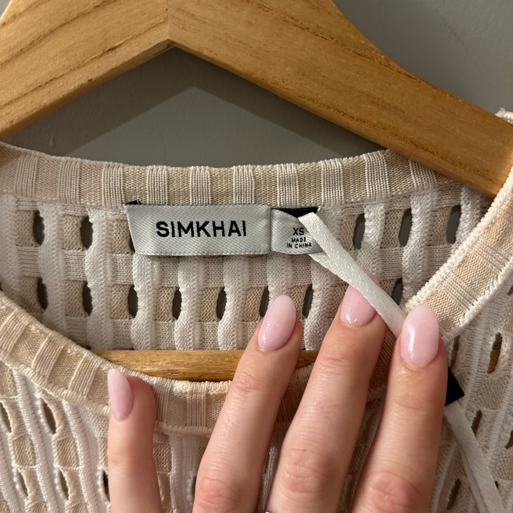 Simkhai Zelma maxi dress -sand multi - Picture 4 of 6